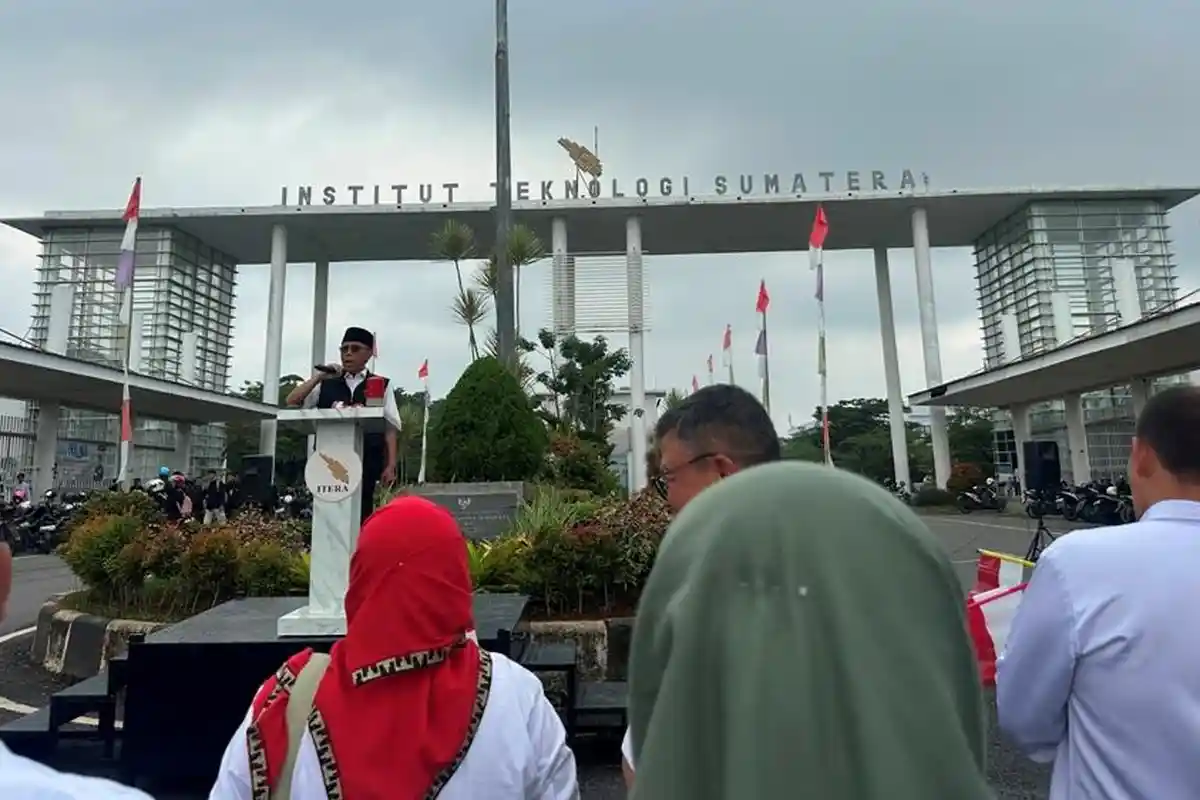 Kirim 1.500 Mahasiswa, Itera Serukan Aksi Damai tanpa Kekerasan