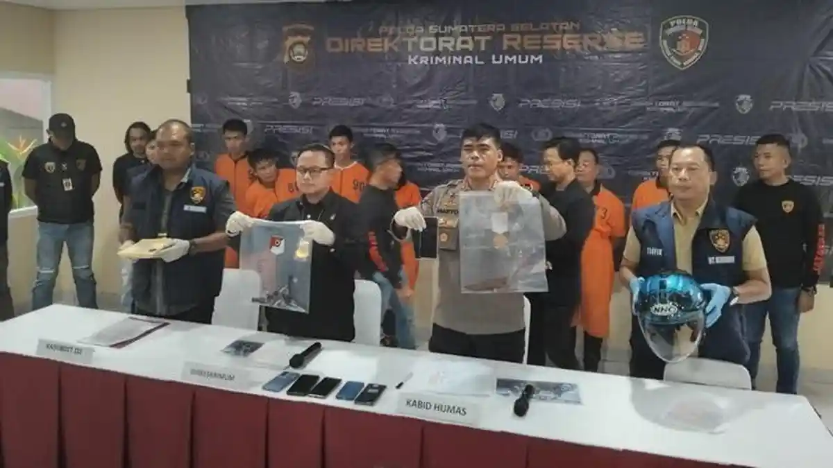 Kronologi Perampokan Sadis Yang Beraksi Pada 3 Lokasi di Sumsel, Ini Peran Masing-masing 7 Pelaku