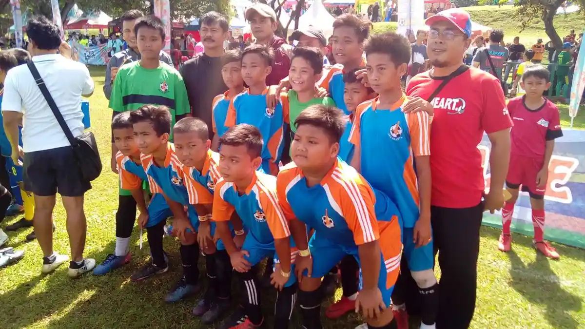 1.200 Peserta Ikuti Coaching Clinik Okky Splash Youth Soccer League 2018