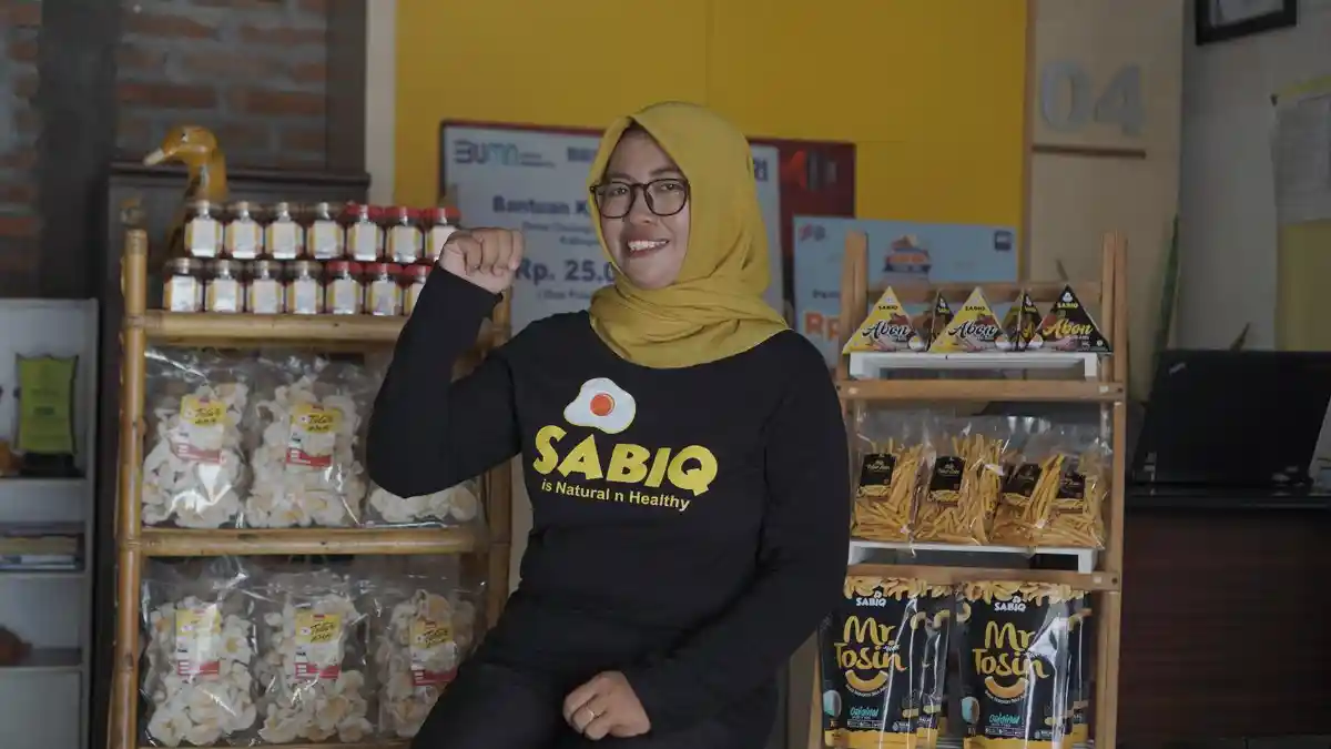 Usaha Telur Asin Asal Lamongan Ini Jadi Makin Sukses Berkat Program Klasterkuhidupku