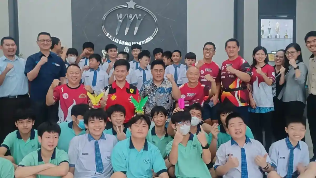 TKC Perkenalkan Olahraga Sepak Kenchi ke Sekolah di Kota Medan