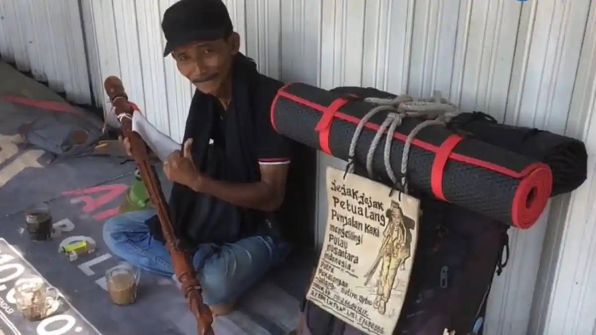 Paranormal Asal Pekalongan 19 Tahun Jalan Kaki dari Aceh ke Papua, Ini Hal Menarik yang Ditemuinya