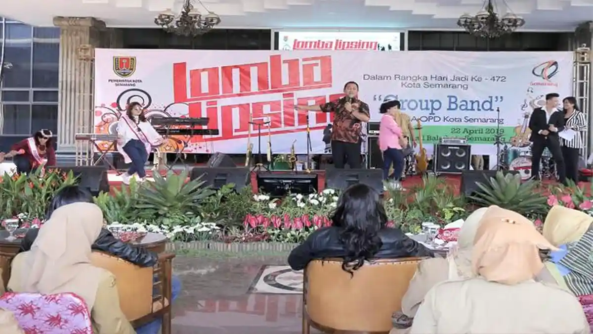 Inisiasi Lomba Lipsing, Cara Hendi Turunkan Tensi Pasca Pemilu