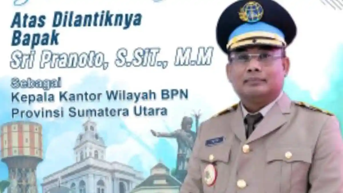 SOSOK Sri Pranoto Kepala BPN Sumut yang Kantornya Digeledah Kejati Sumut Terkait Dugaan Korupsi Tol