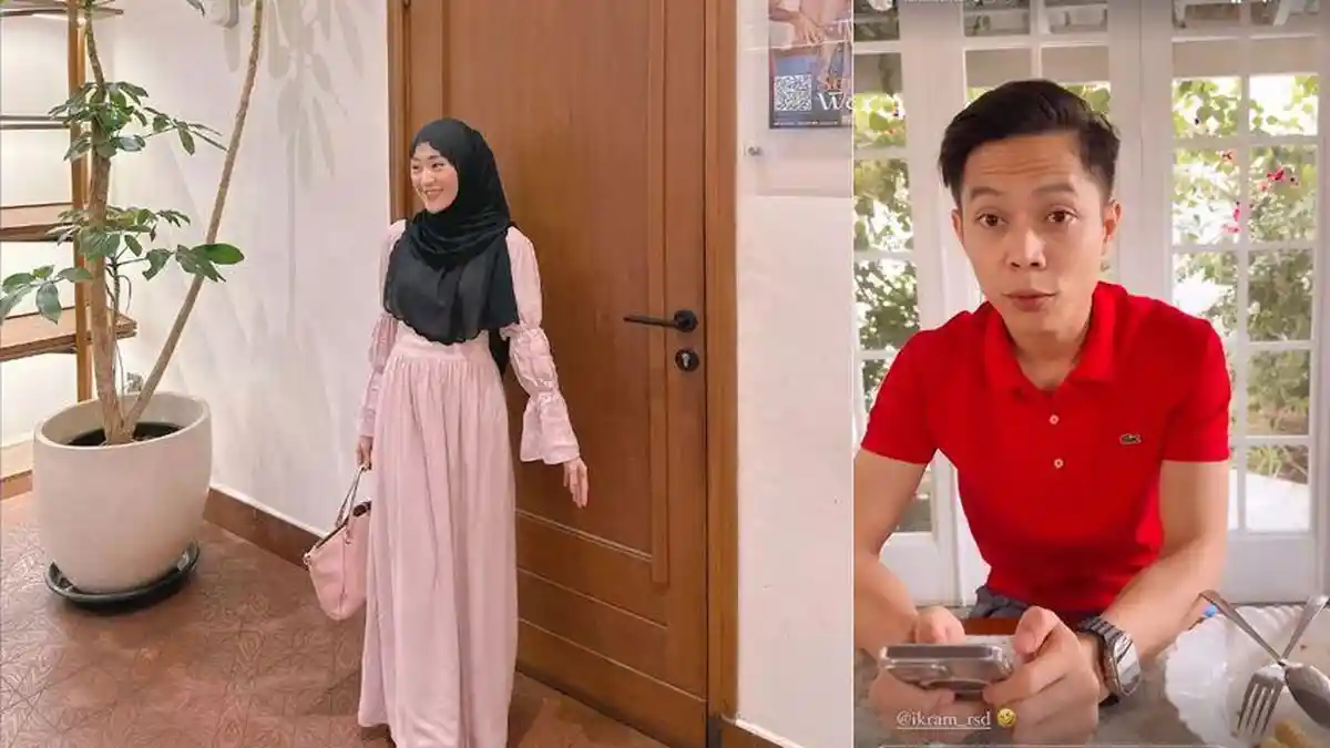 Larissa Chou Akhirnya Pamerkan Wajah Ikram Rosadi saat Makan Berdua