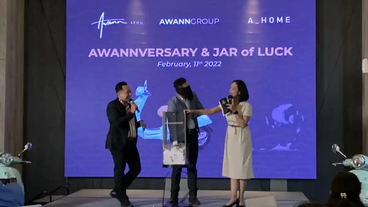 Pengundian Voucher Menginap di Bali dan Vespa Primavera dari AWANNGROUP