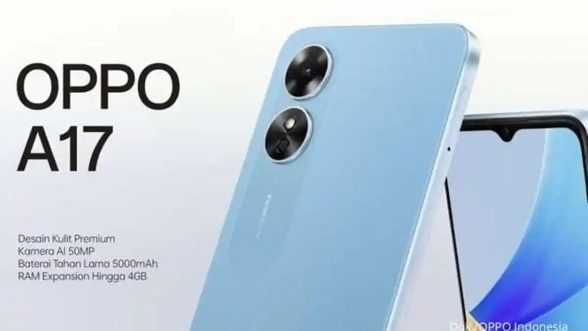 Oppo A17 Dibekali Prosesor Helio G35, RAM 4Gb Dipadukan RAM Extended 4Gb