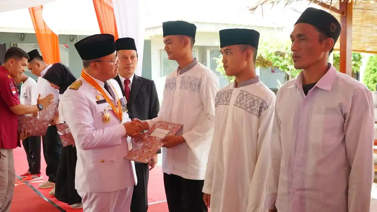 1.938 Napi di Bengkulu Terima Remisi, 44 Orang Langsung Bebas