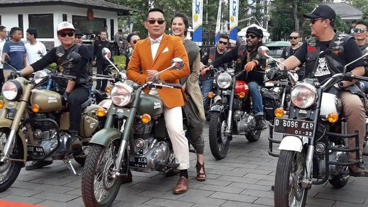 KPK Ungkap Motor Royal Enfield Ridwan Kamil Diduga Dibeli dari Hasil Korupsi 