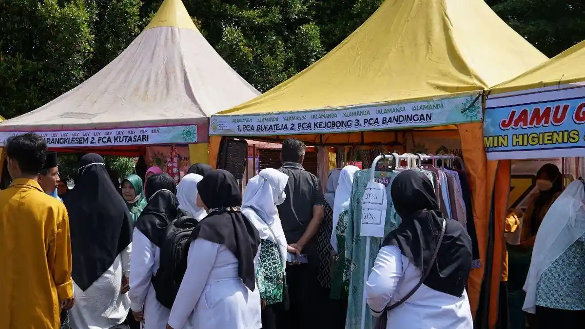 Meriahkan Hari Santri Nasional 2022, Pemda Purbalingga Gelar Bazaar UMKM