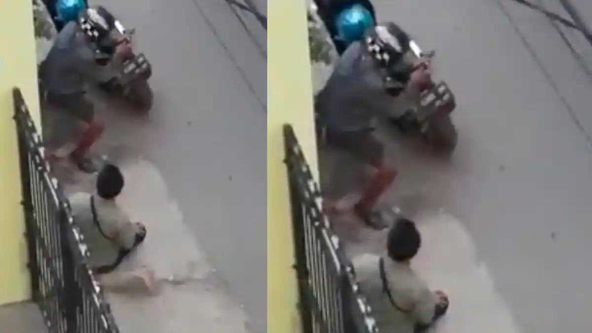 Sadar Dirinya Direkam, Maling Ancam Pakai Pistol. Reaksi Istri Pemilik Rumah Bikin Geli
