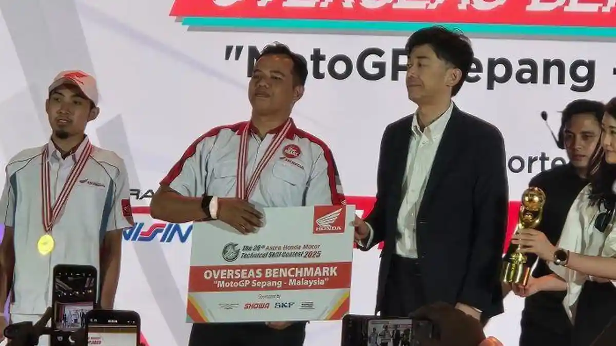 Astra Motor Kaltim 1 Sabet Juara 3 di Ajang Nasional AHM Technical Skill Contest 2025