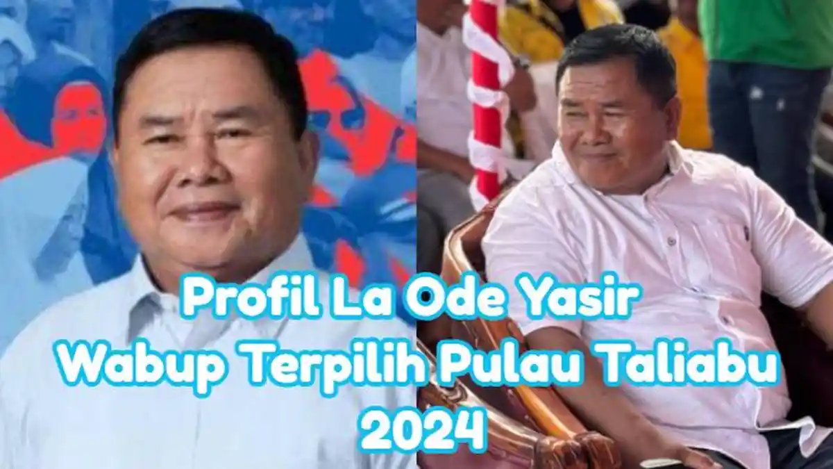 Profil La Ode Yasir, Wakil Bupati Terpilih Pulau Taliabu 2024, Harta Rp ...