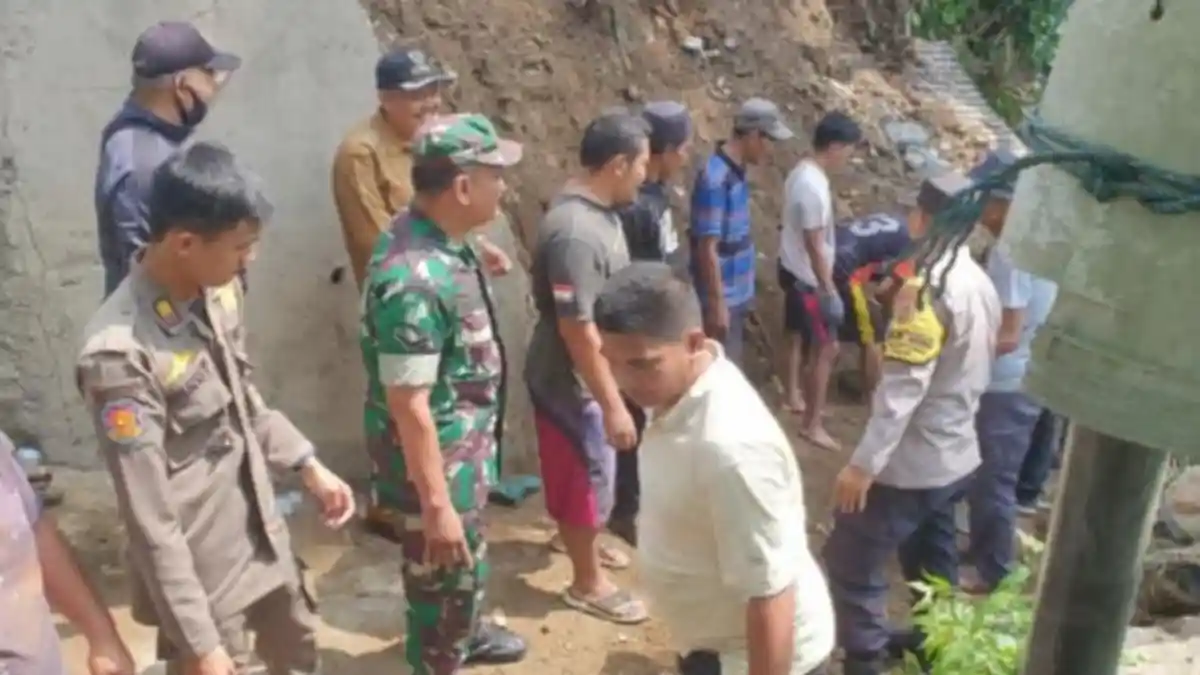 Longsor di Ciawi Bogor Timpa Satu Rumah, Kerugian Capai Rp 25 Juta