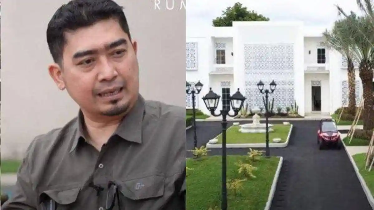DERETAN Sumber Uang Ustaz Solmed, Viral Bangun Rumah Mewah Bak Istana yang Siap Dilepas Rp80 Miliar