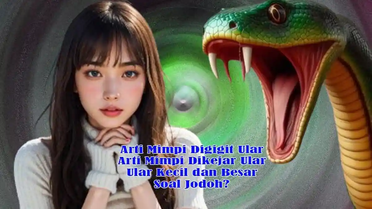 Arti Mimpi Digigit Ular dan Arti Mimpi Dikejar Ular, Ular Kecil dan Besar, Soal Jodoh?