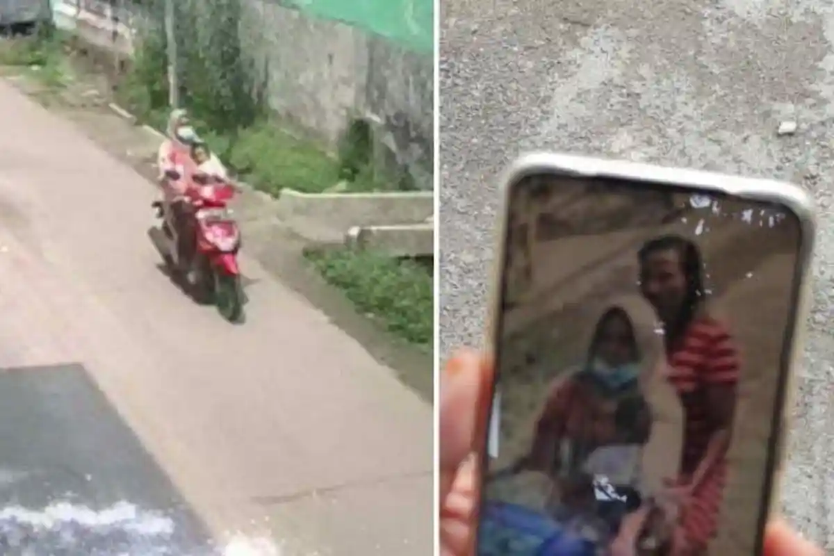 Pura-Pura Cari Indekos, Emak-Emak Gendong Bayi Curi Motor