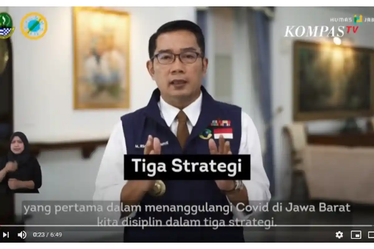 Ungkap 3 Strategi Penanganan Corona di Jawa Barat, Ridwan Kamil: Kita Hanya Punya Modal Sosial