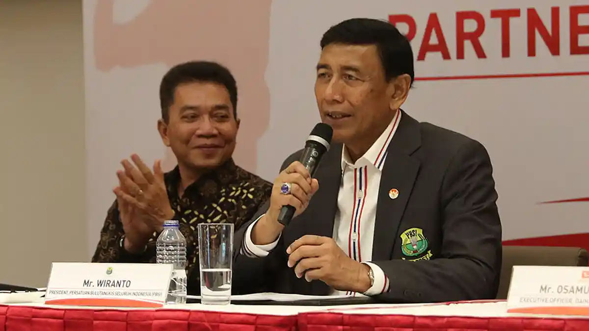 Wiranto Minta Suasana Munas PP PBSI Jangan Panas Sepeti Munas Parpol