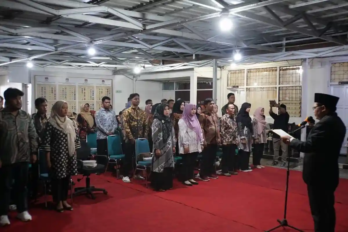 KPU Padang Panjang Lantik PPK dan PPS untuk Persiapan PSU DPD Sumbar