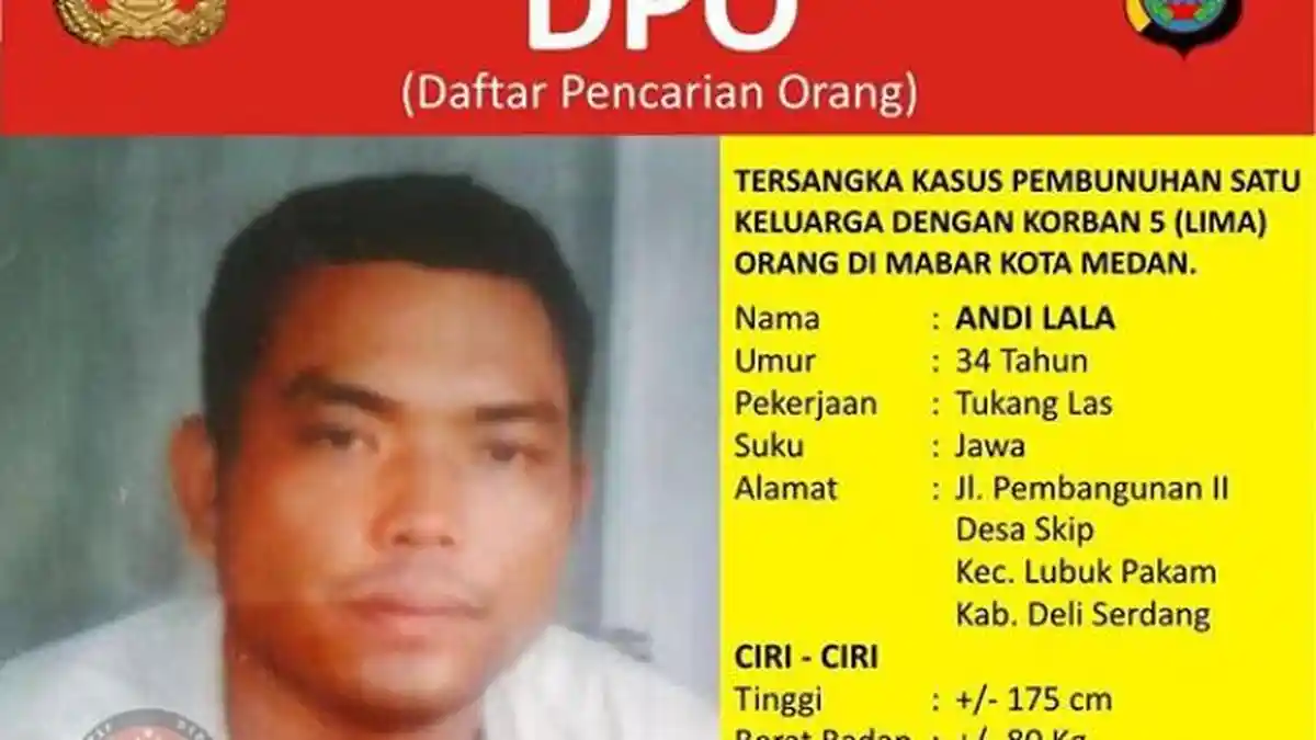 Kelakuan Dalang Pembunuh Satu Keluarga, Mulai dari Perusuh Keluarga Hingga Narkoba