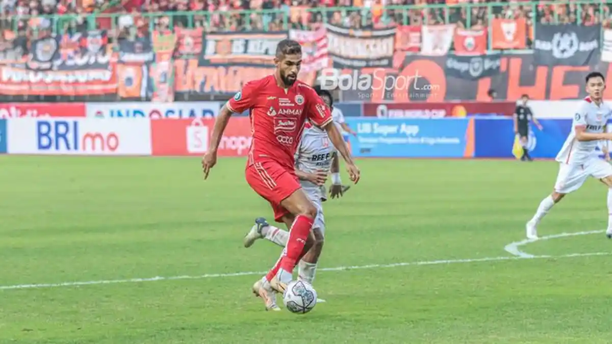 Dipaksa Main 25 Menit, Pemain Asing Persija Jakarta Asal Bahrain Cedera Pinggang