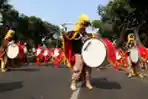 Pendukung Gerindra dan PKB Padati Gedung KPU