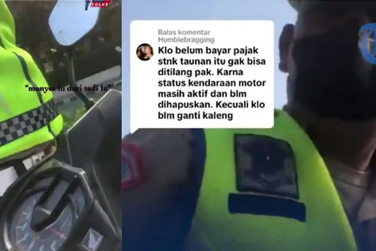 Tingkah Viral Polisi Arogan Maki Pemotor dan Ancam Patahkan SIM, Aipda Abdullah Disuruh Minta Maaf