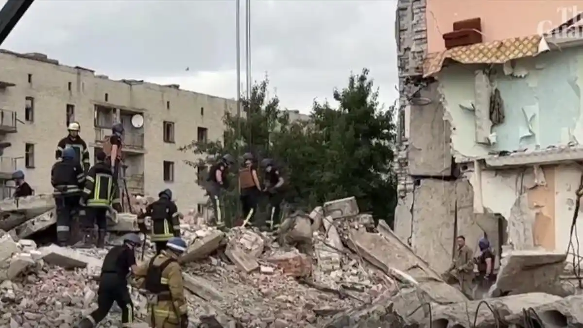 Update Perang Rusia-Ukraina Hari Ke-227: Ledakan di Kharkiv hingga Drone Kamikaze Pukul Zaporizhzhia