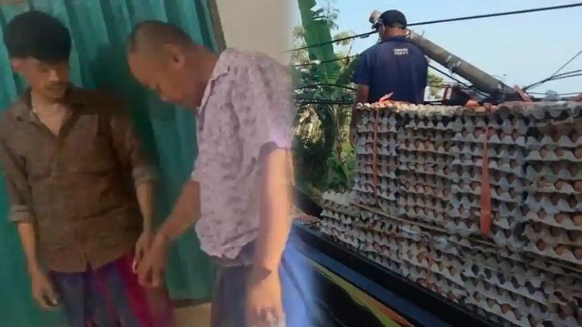 Madura Terpopuler: Budak Narkoba Ditegur Polisi hingga Mobil Muat Telur Terguling di Sampang