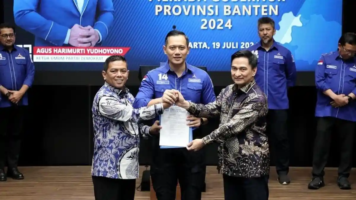 Demokrat Dukung Andra-Dimyati di Pilgub 2024, AHY Ingin Banten Semakin Maju dan Sejahtera!