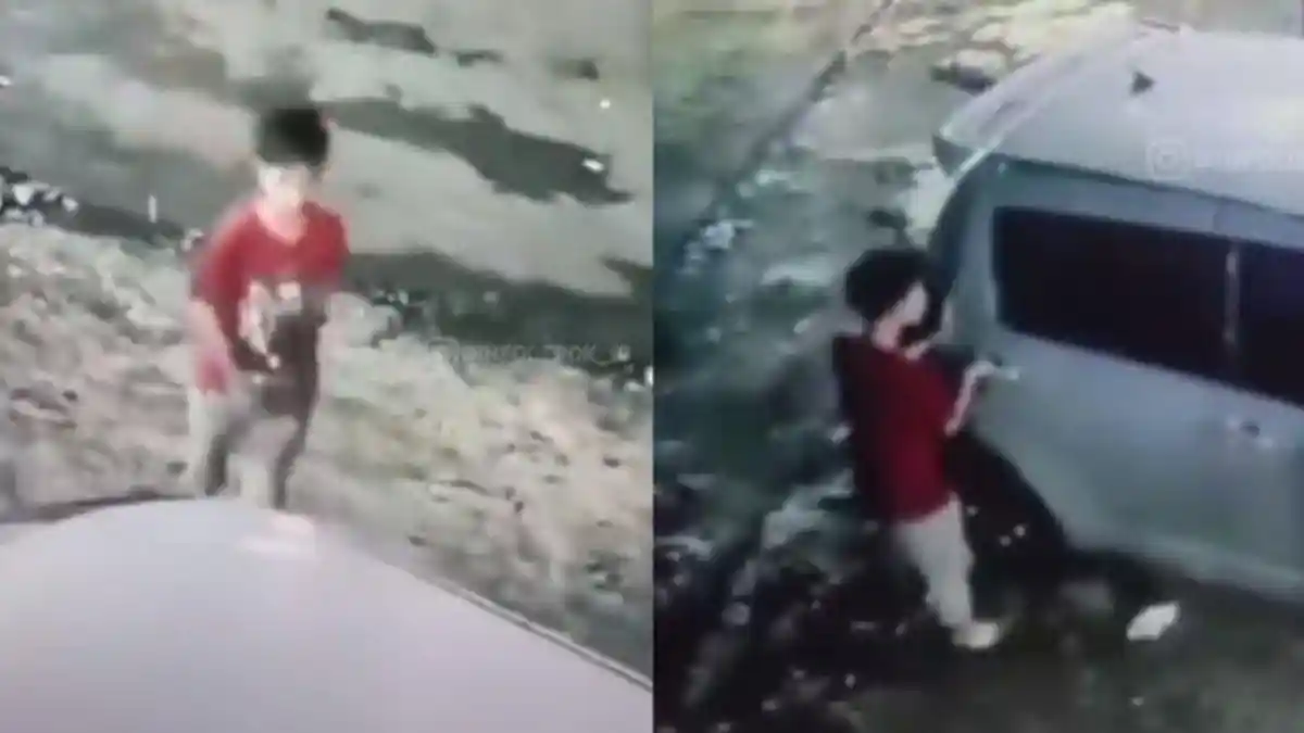 Viral, Bocah Kepergok Bobol Mobil di Depok Curi Laptop, Korban Tak Jadi Marah Saat Lihat Kondisinya