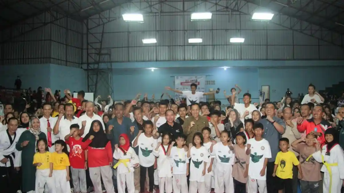 Mulkan Tutup Open Tournament Bupati Cup Taekwondo Championship Tahun 2023