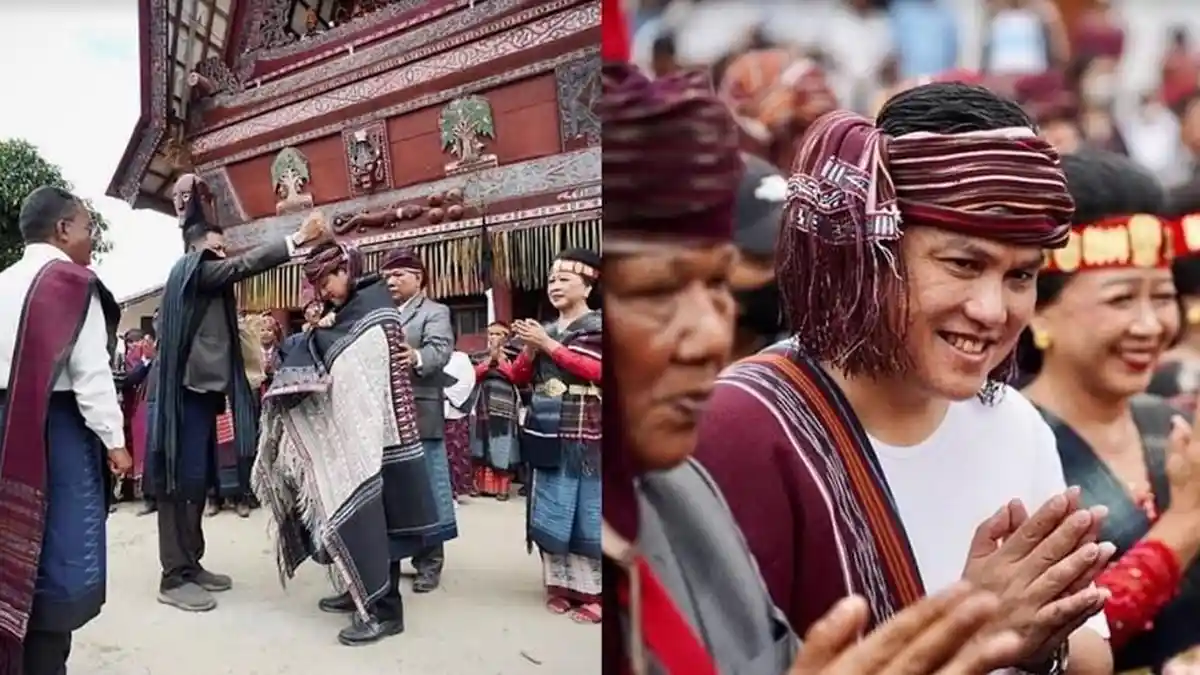 Erick Thohir Diangkat Jadi Marga Sidabutar saat Sambangi Pulau Samosir