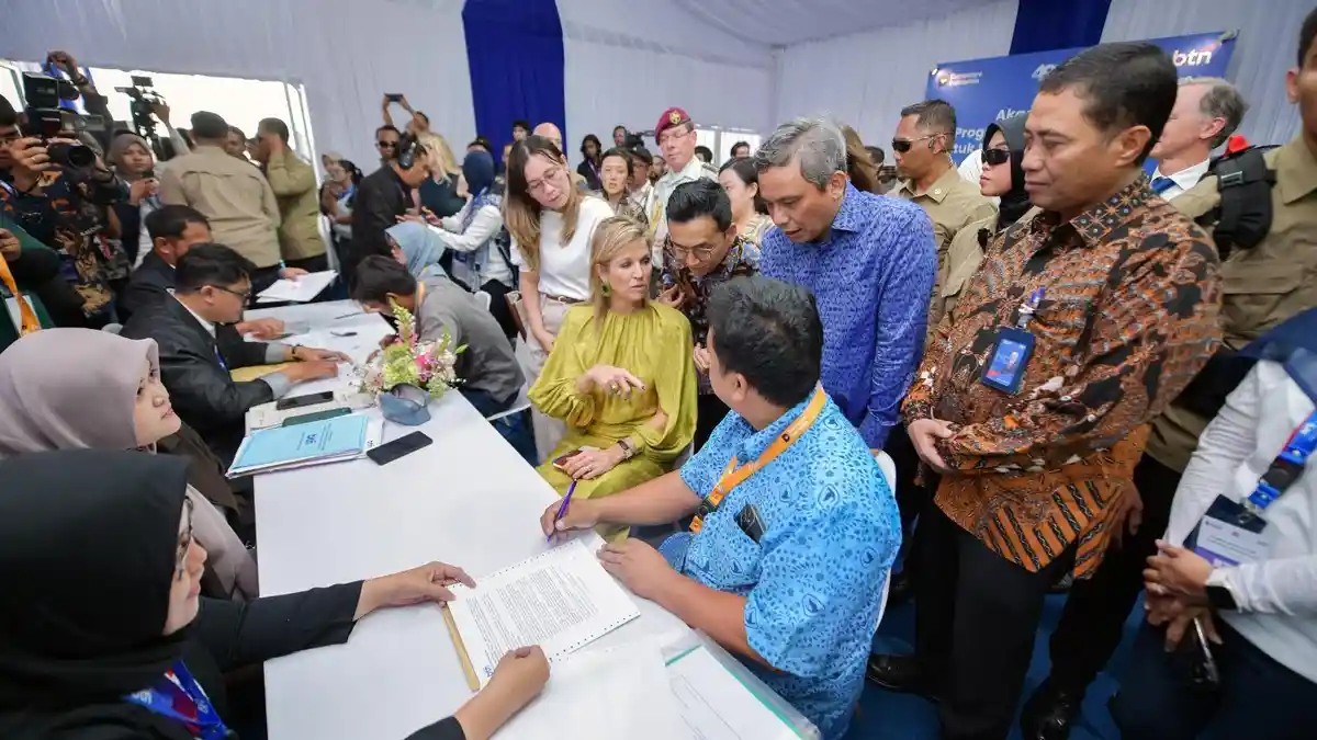 Ratu Belanda Sorot Inovasi BTN Bayar Cicilan KPR Pakai Sampah