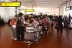 Arus Mudik di Bandara Soekarno Hatta