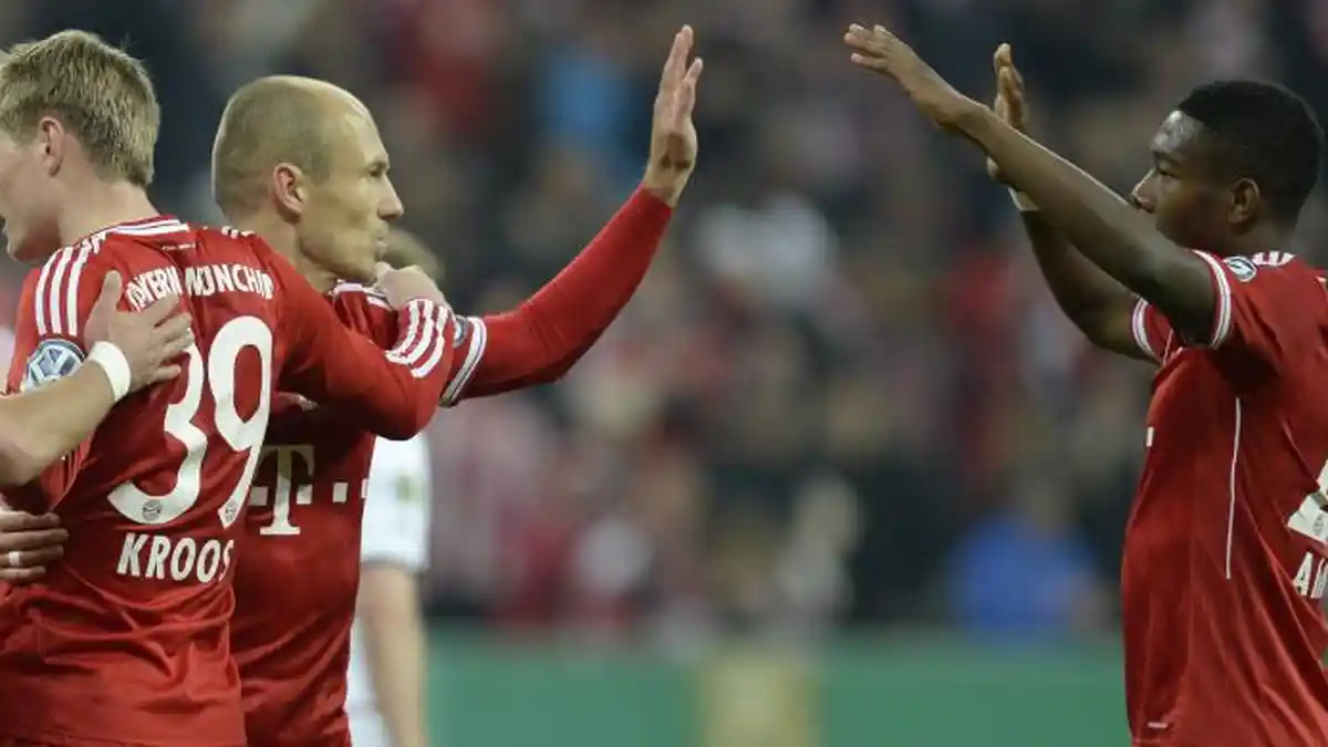 Bayern Muenchen Bertemu Dortmund di Final Piala Liga Jerman Usai Lumat Kaiserslautern 5-1