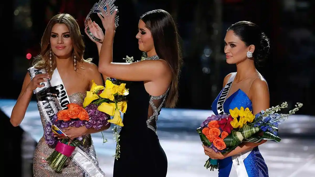 Tangis Haru Miss Colombia Saat Jadi Miss Universe 'Palsu'