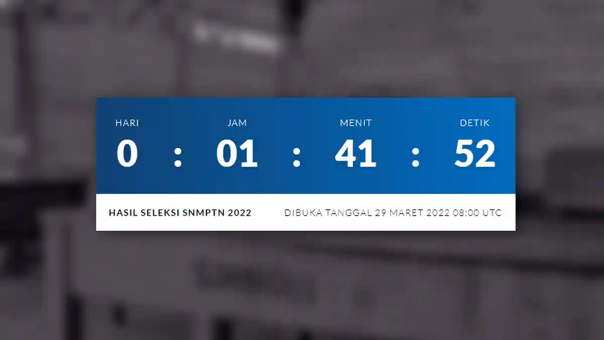 Hasil SNMPTN 2022 Diumumkan Pukul 15.00 WIB, Ini 31 Link Mirror Jika Situs Utama Sulit Diakses