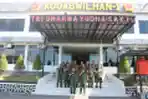 Pangkogabwilhan I Terima Kunjungan Puldata Staf Ahli Panglima TNI di Mako Kogabwilhan I