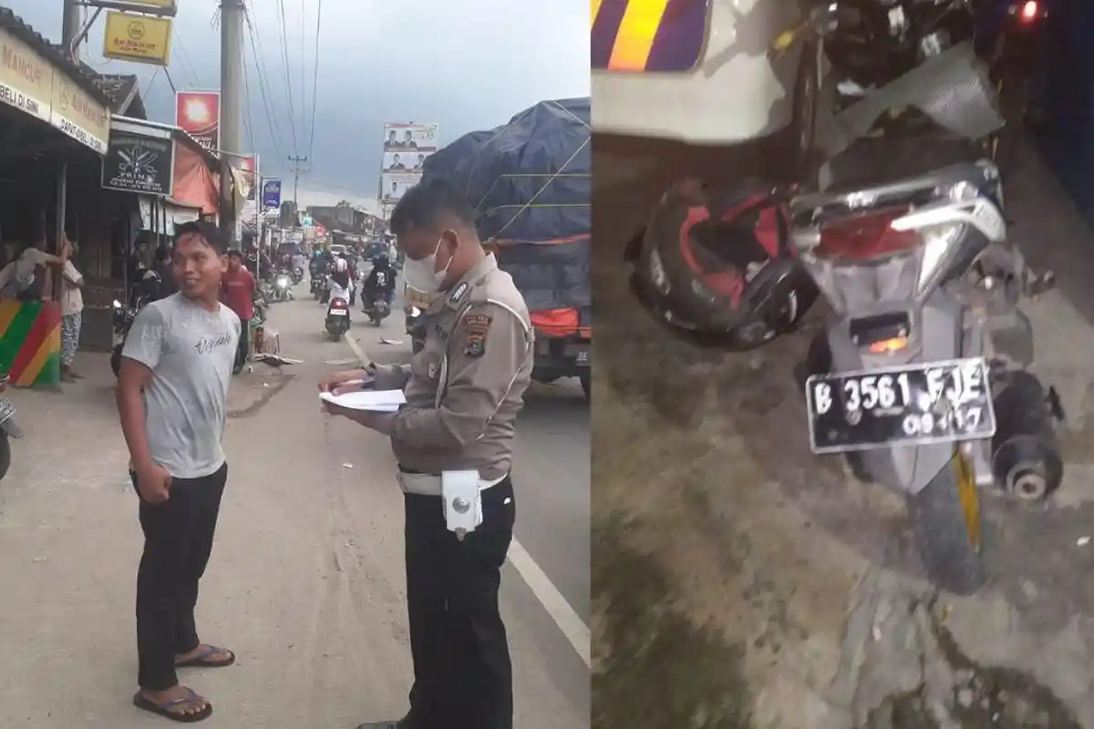 Pelajar Tewas dalam Kecelakaan Motor dengan Truk di Natar Lampung Selatan