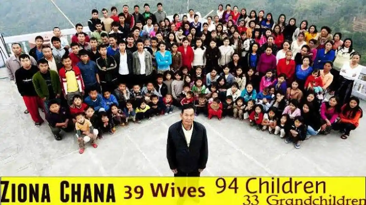 Ingat Ziona Chana Pria yang Punya 38 Istri, Kini Telah Meninggal