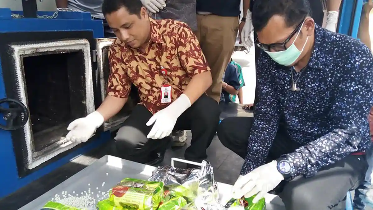 Kelebihan Mesin Pemusnah Narkotika Milik BNN Sumut