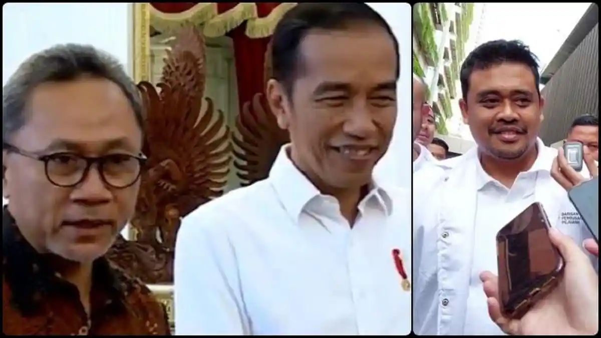 Jokowi dan Zulhas Respons Djarot PDIP soal Dukungan Partai bagi Bobby Nasution di Pilkada Sumut 2024