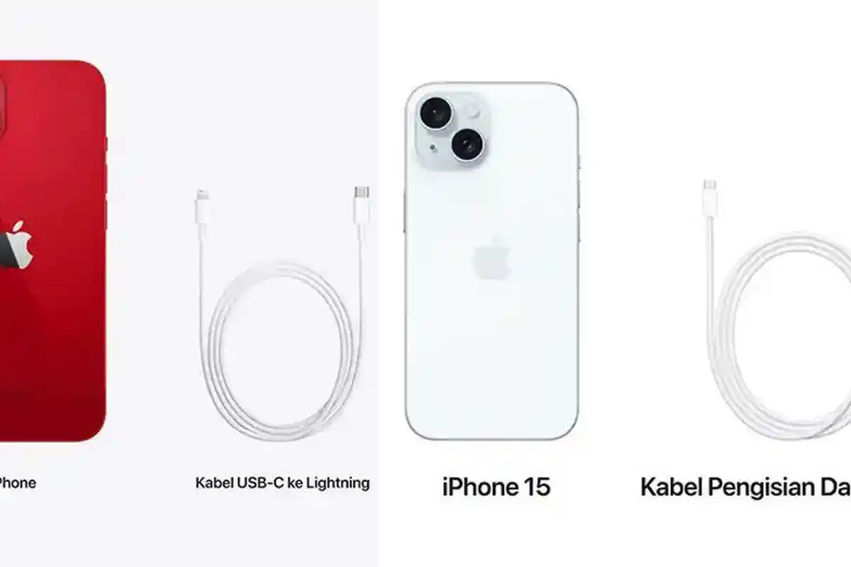 Harga HP iPhone 13 dan iPhone 15 Beda Type USB C, Mana yang Transfer Data dan Isi Daya Paling Cepat?