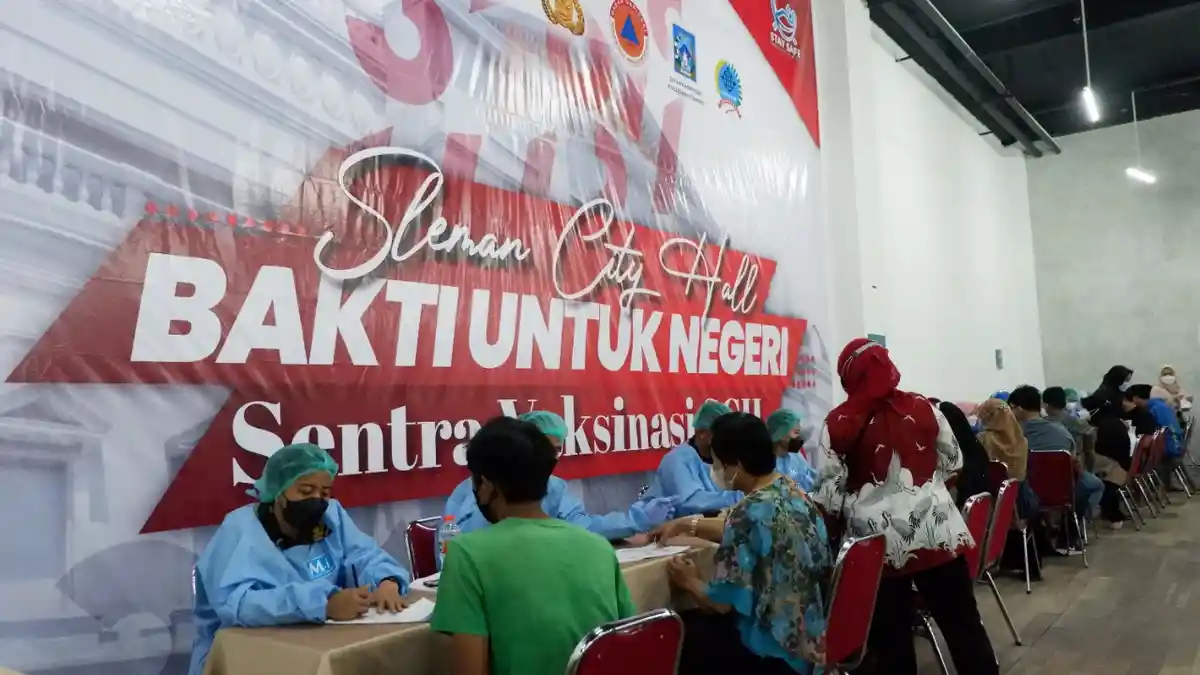 Wujud Bakti untuk Negeri, SCH jadi Mall Sentra Vaksinasi Pertama di Jogja