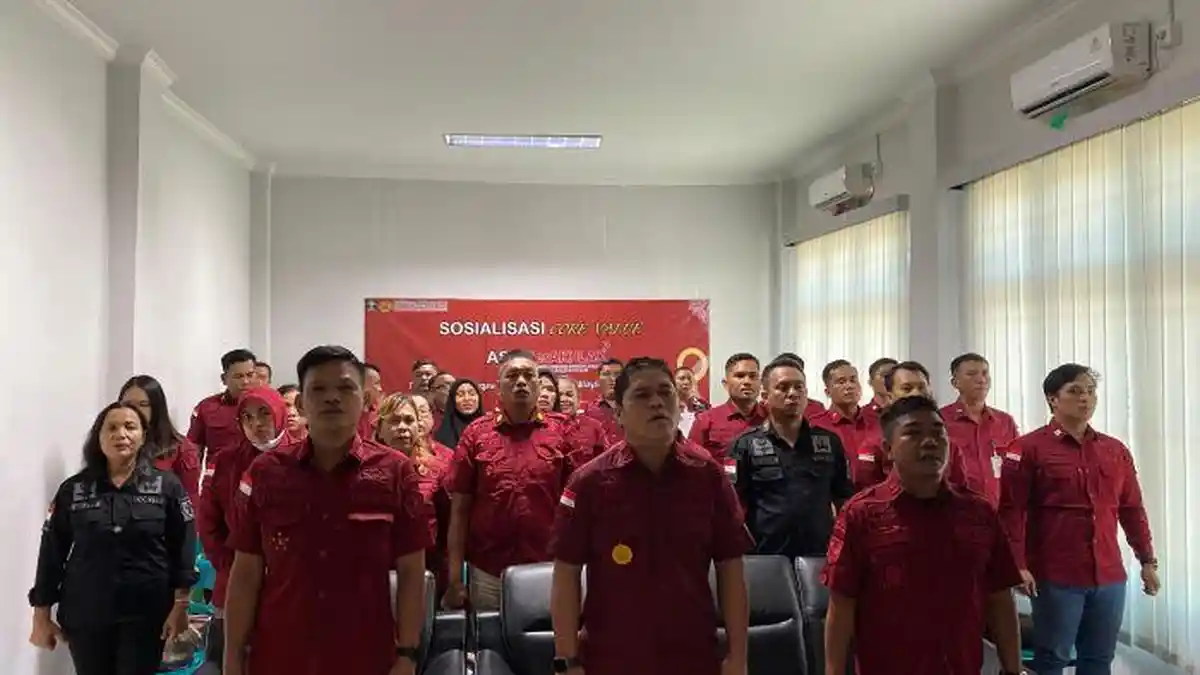 Lapas Lubukpakam Gelar Sosialisasi ASN Berakhlak untuk Internal Pegawai, Berikut Tujuannya