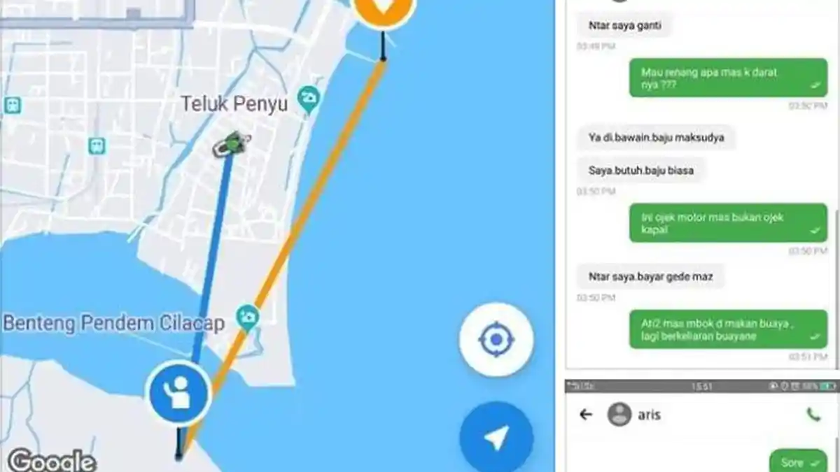 Viral Driver Ojol Dapat Order Napi Nusakambangan yang Mau Kabur, Kalapas Bilang Kerjaan Orang Iseng