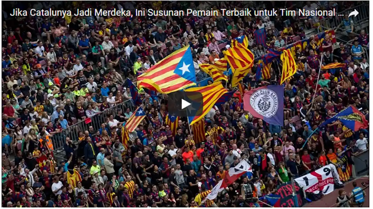 Jika Merdeka dari Spanyol, Catalunya Bakal Miliki Pemain Tim Nasional Terhebat