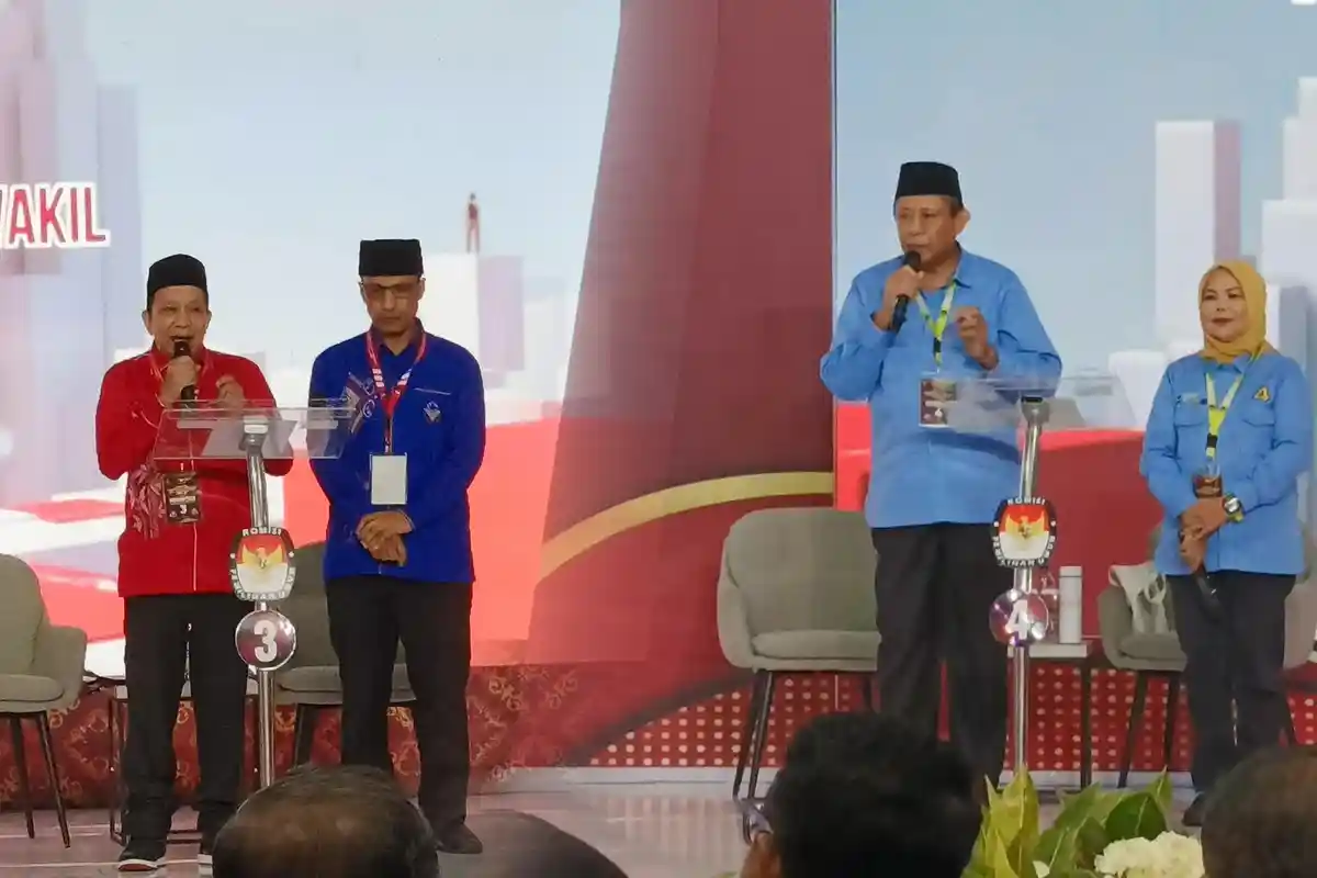 Abd Bahmid Tanya Calon Gubernur Gorontalo Gusnar Ismail soal Erosi Pertanian, Begini Jawabannya